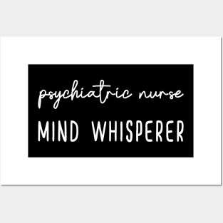 psychiatric nurse Posters and Art